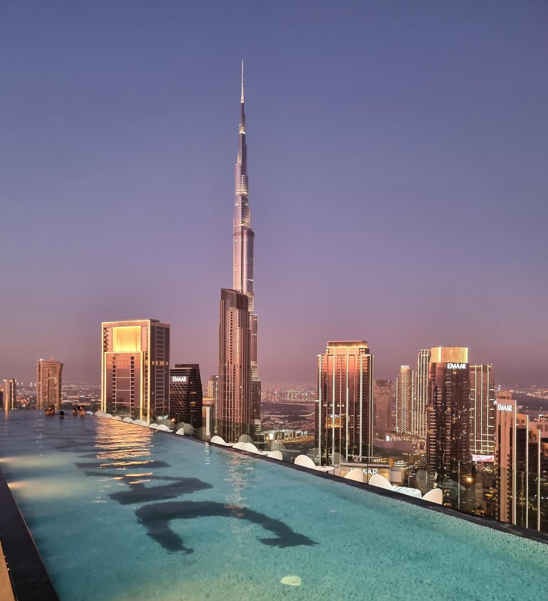 Appartamento Burj Khalifa View Balcony With 64th Floor Infinity Pool In Paramount Midtown Dubai