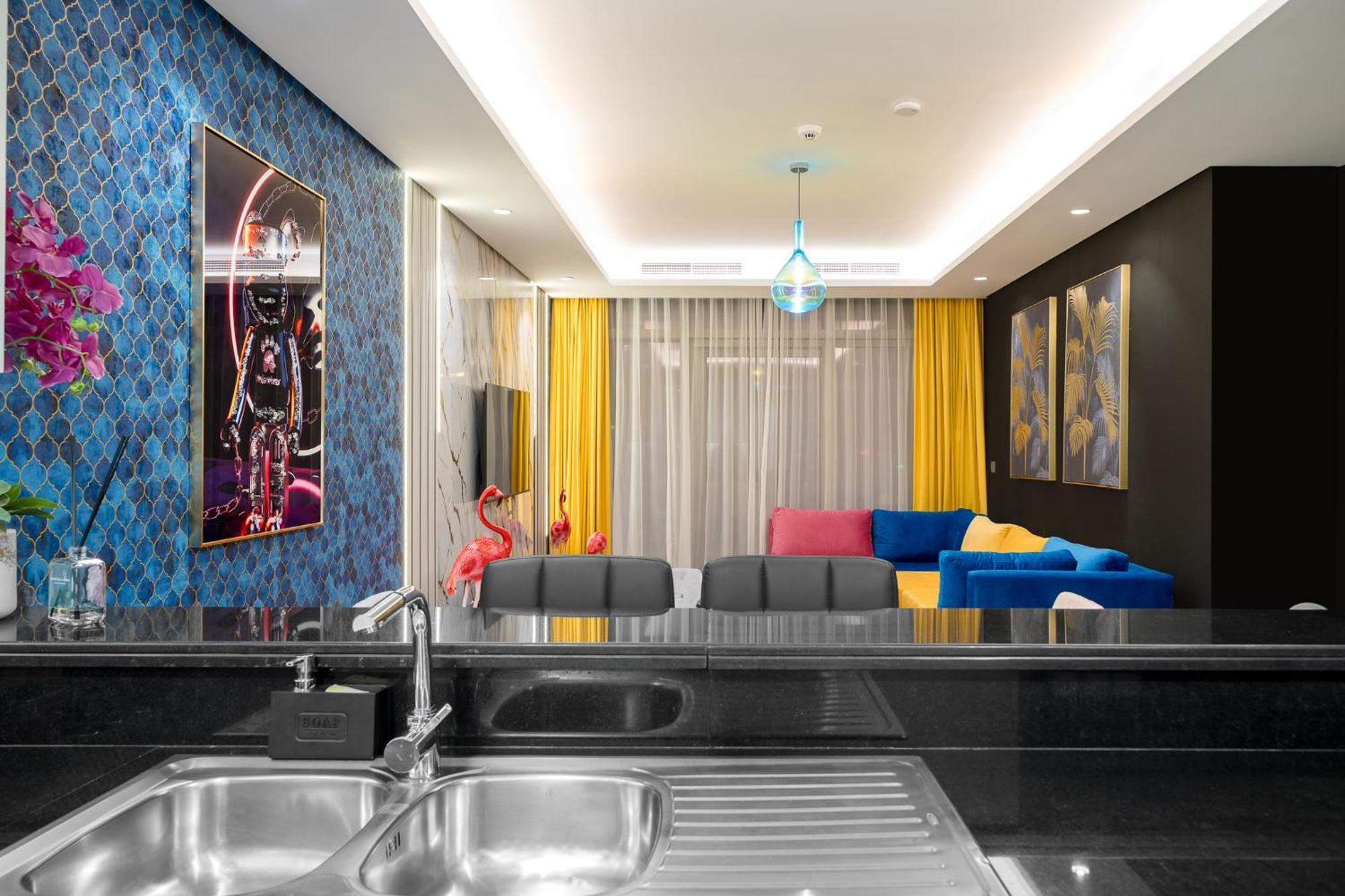 Appartamento Burj Khalifa View Balcony With 64th Floor Infinity Pool In Paramount Midtown